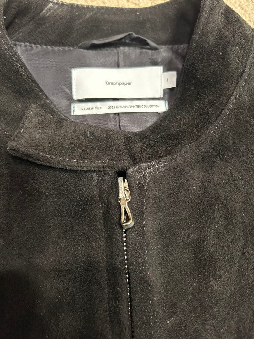 ジャケット・アウター graphpaper 23AW Suede Single Riders