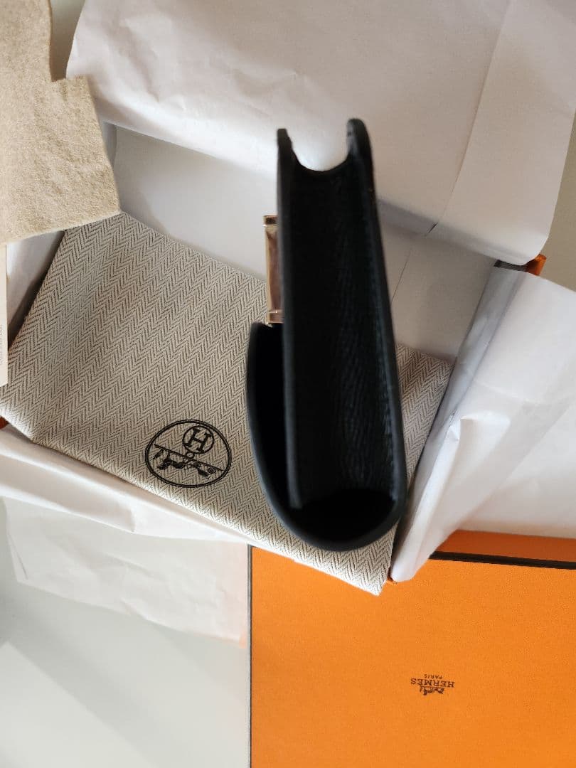 エルメス コンスタンススリム ブラック シルバー金具