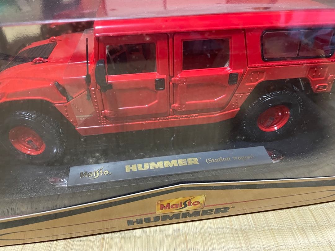 Maisto HUMMER 1:18 PREMIERE EDITION レッド