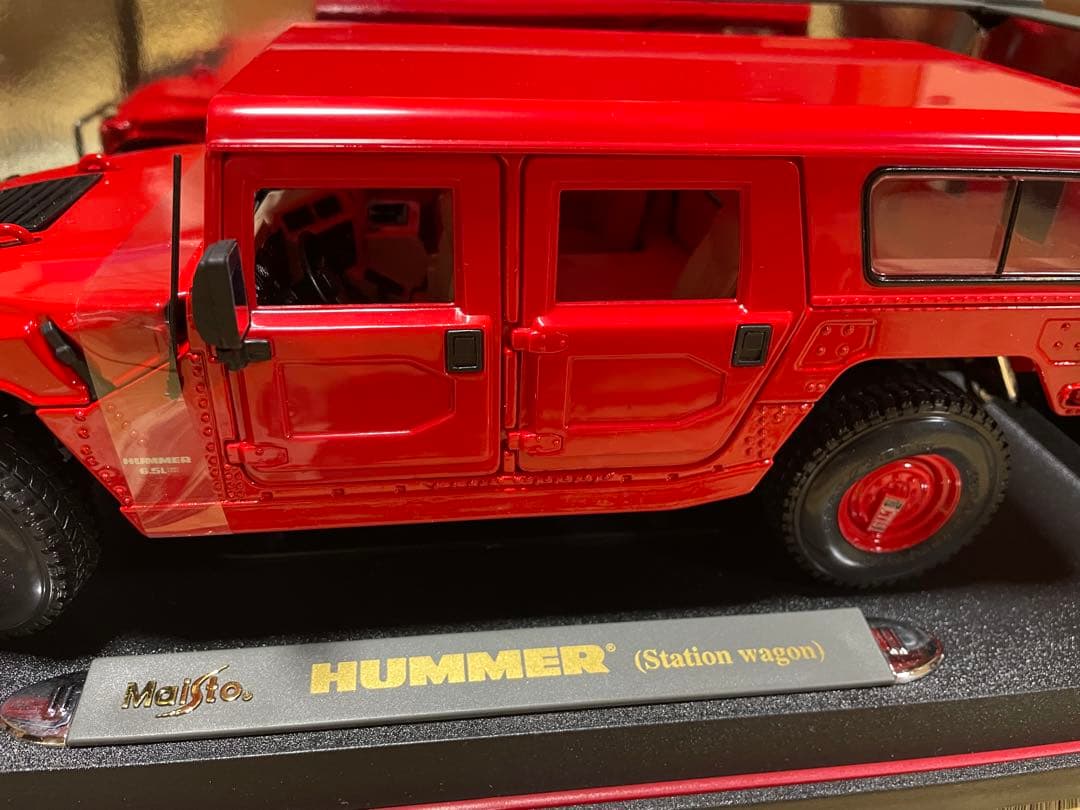 Maisto HUMMER 1:18 PREMIERE EDITION レッド