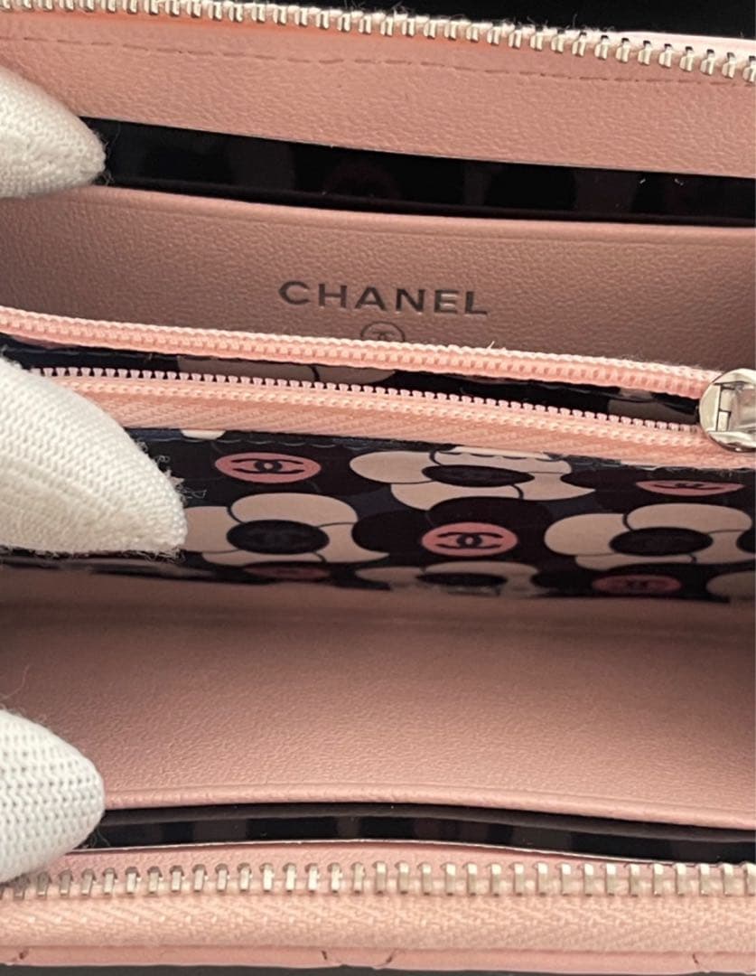 【SALE】CHANEL カードケース ピンク 新品 ミニ財布 箱付き