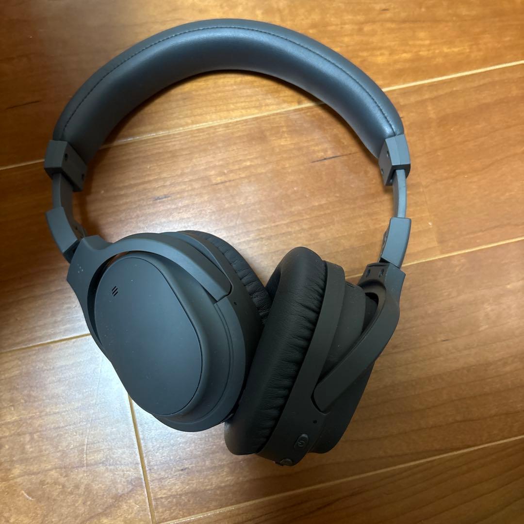 ag WHP01K ワイヤレスヘッドホン ダークグレー