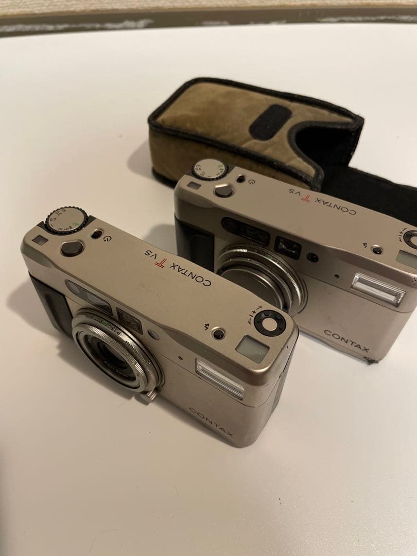 CONTAX T VS シルバー 2台セット ケース付き
