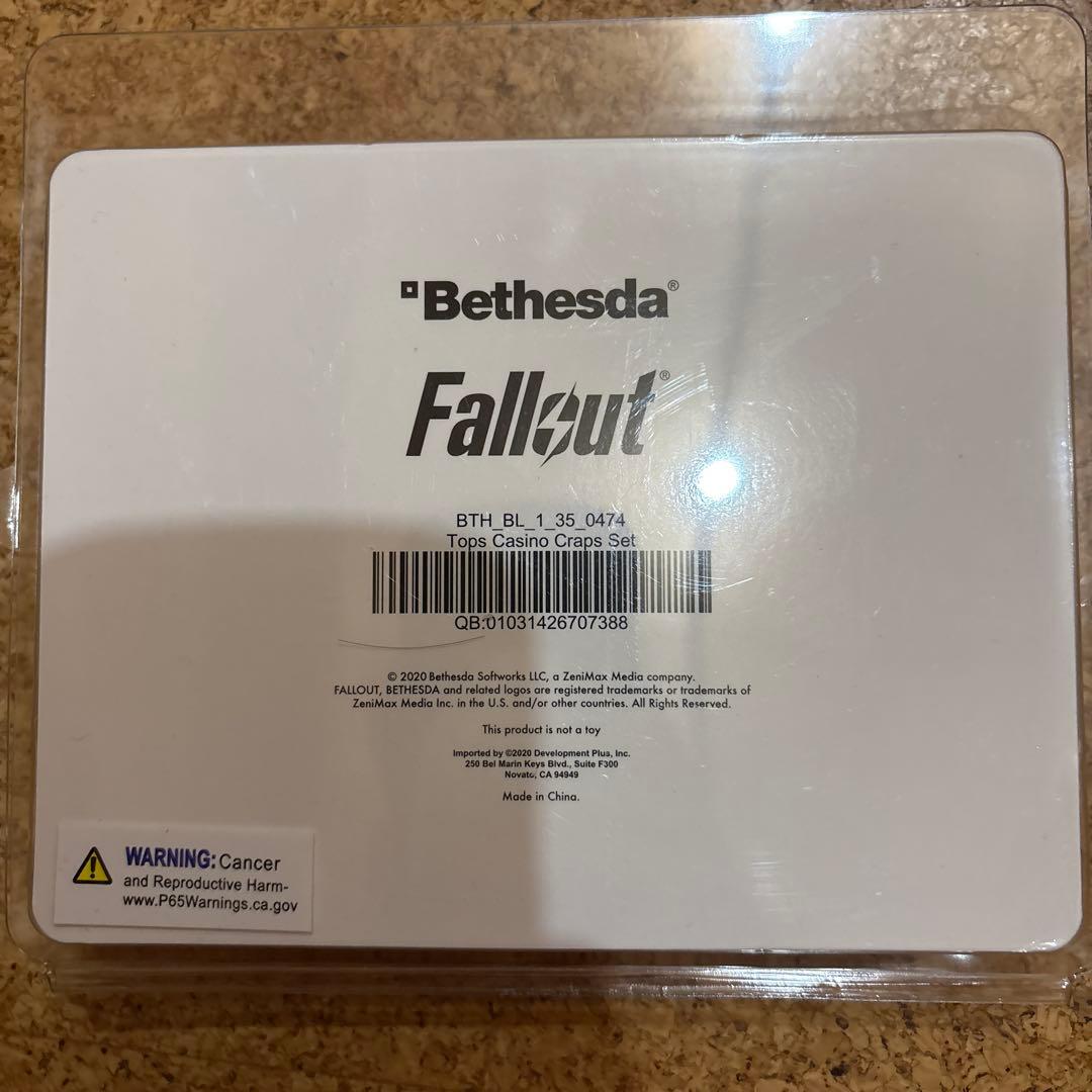 その他 Fallout Tops Casino Craps Set