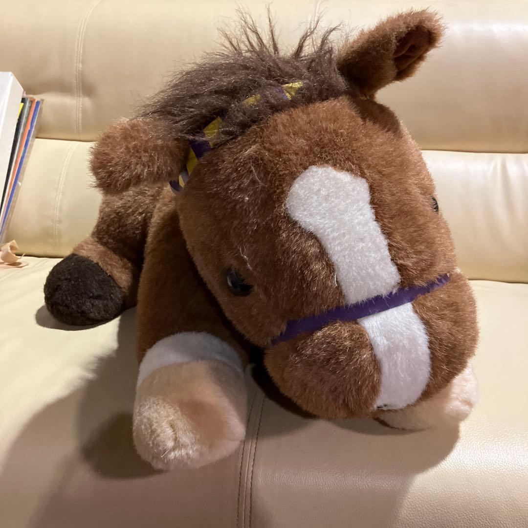 競走馬　マヤノトップガン　巨大ぬいぐるみ