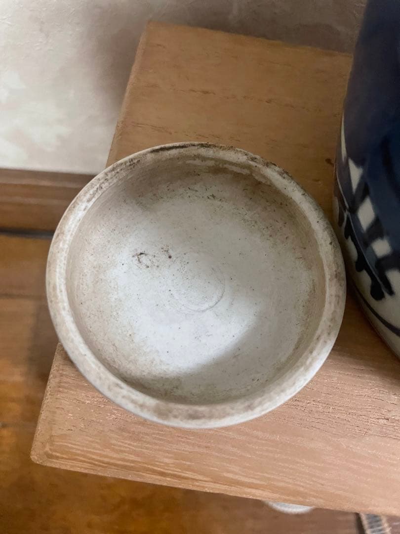 古渡　染付　白磁　壺　唐物　中国　古美術　骨董　青花　花瓶