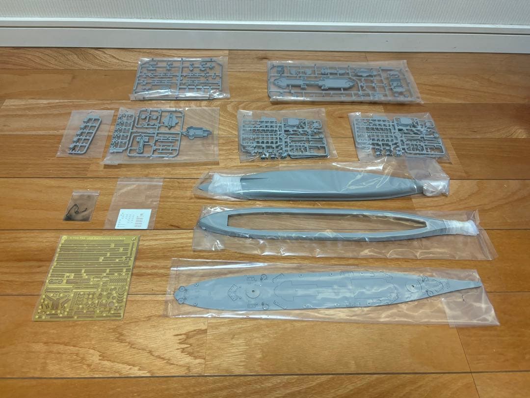 ベリーファイア 1/700 アメリカ海軍 戦艦 BB-71 ルイジニア 訳あり