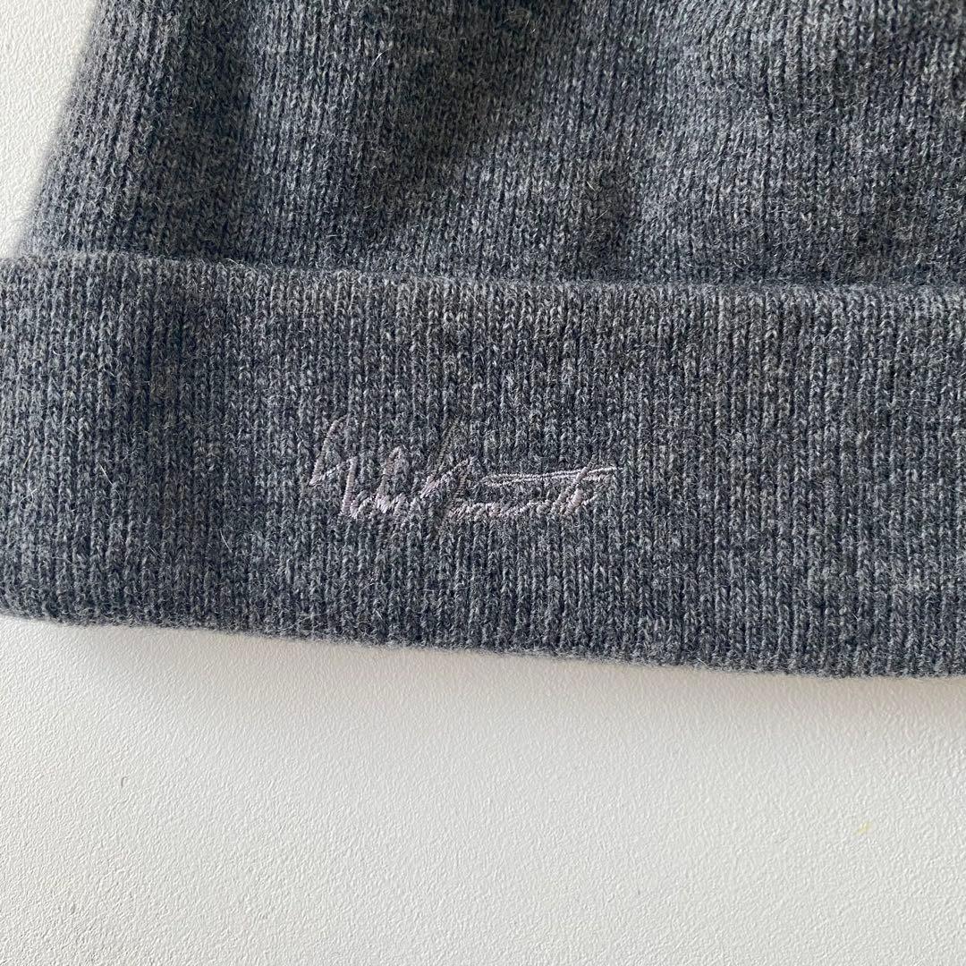 【新品】yohji yamamoto ニット帽　ビーニー　ヨウジヤマモト