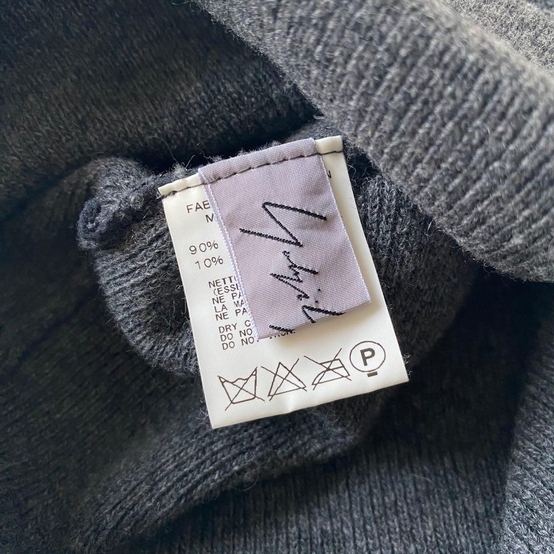 【新品】yohji yamamoto ニット帽　ビーニー　ヨウジヤマモト