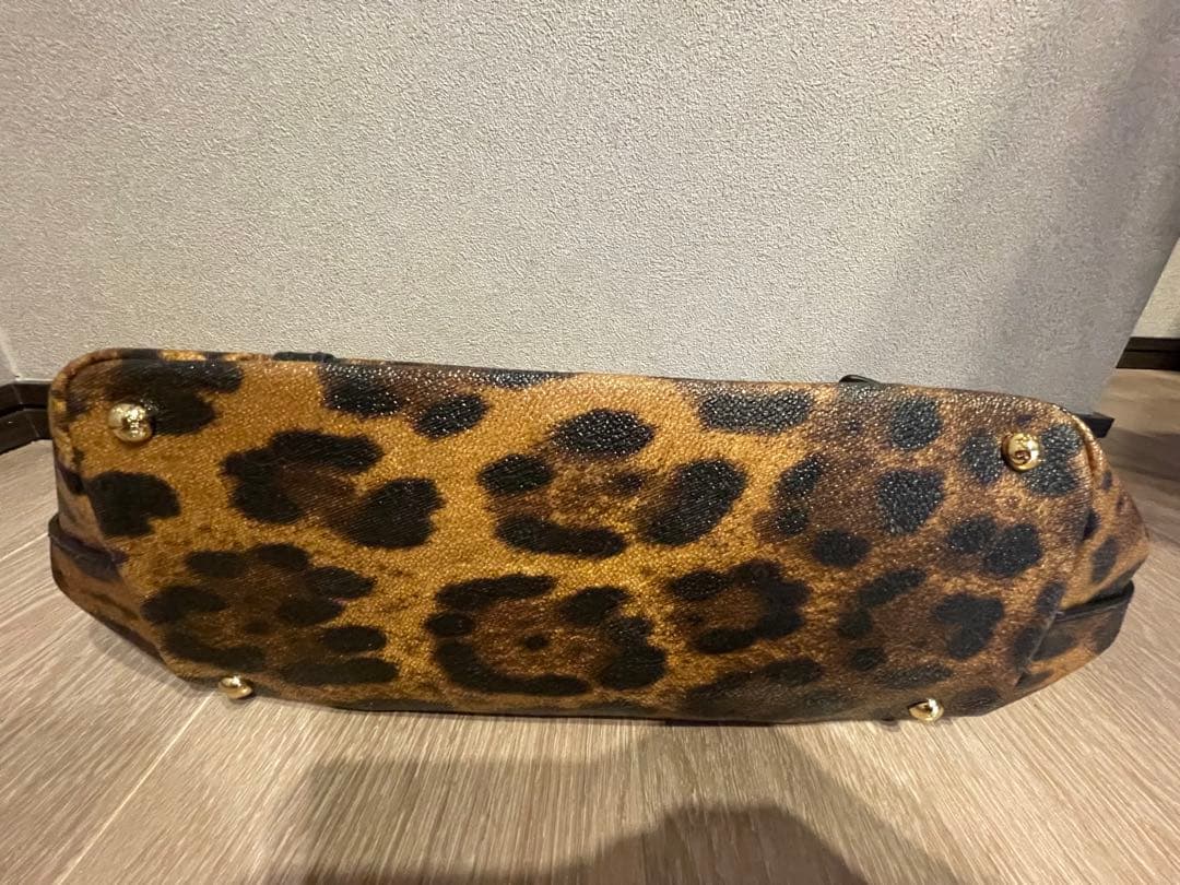 D&G レオパード ヒョウ柄 ハンドバッグ