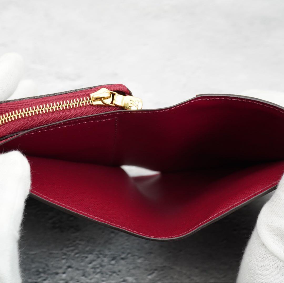 ★超美品★ICタグ ヴィトン モノグラム ポルトフォイユ ジュリエット フーシャ