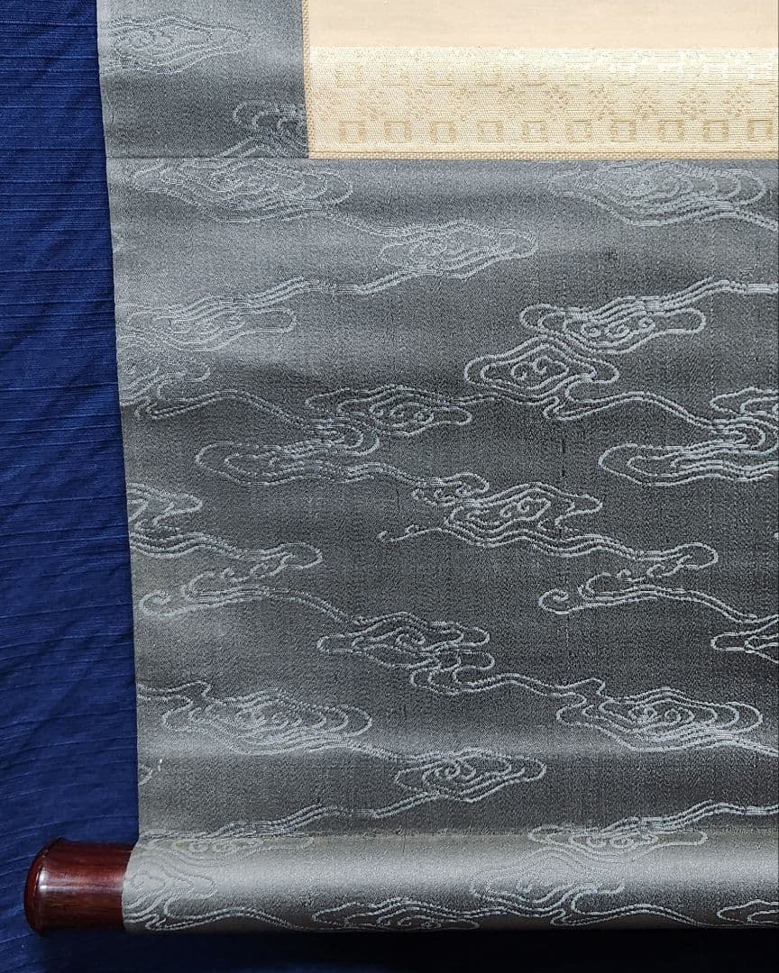 【金閣寺雪景図】三宅呉暁 990 共箱 京都　掛け軸　肉筆