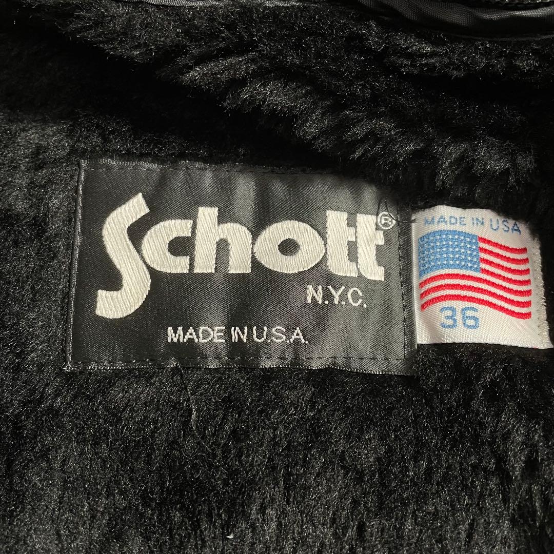 ショット シングルライダースジャケット レザージャケット ライナー付き 643