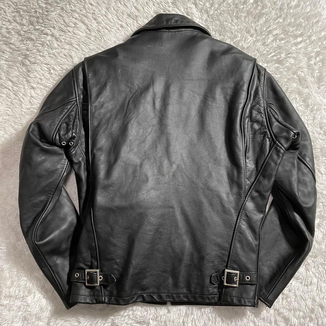ショット シングルライダースジャケット レザージャケット ライナー付き 643