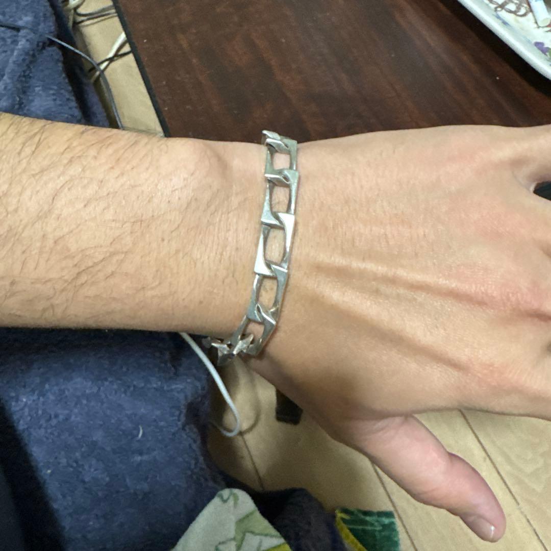 グッチ GUCCI フィガロチェーン ブレスレット SV925