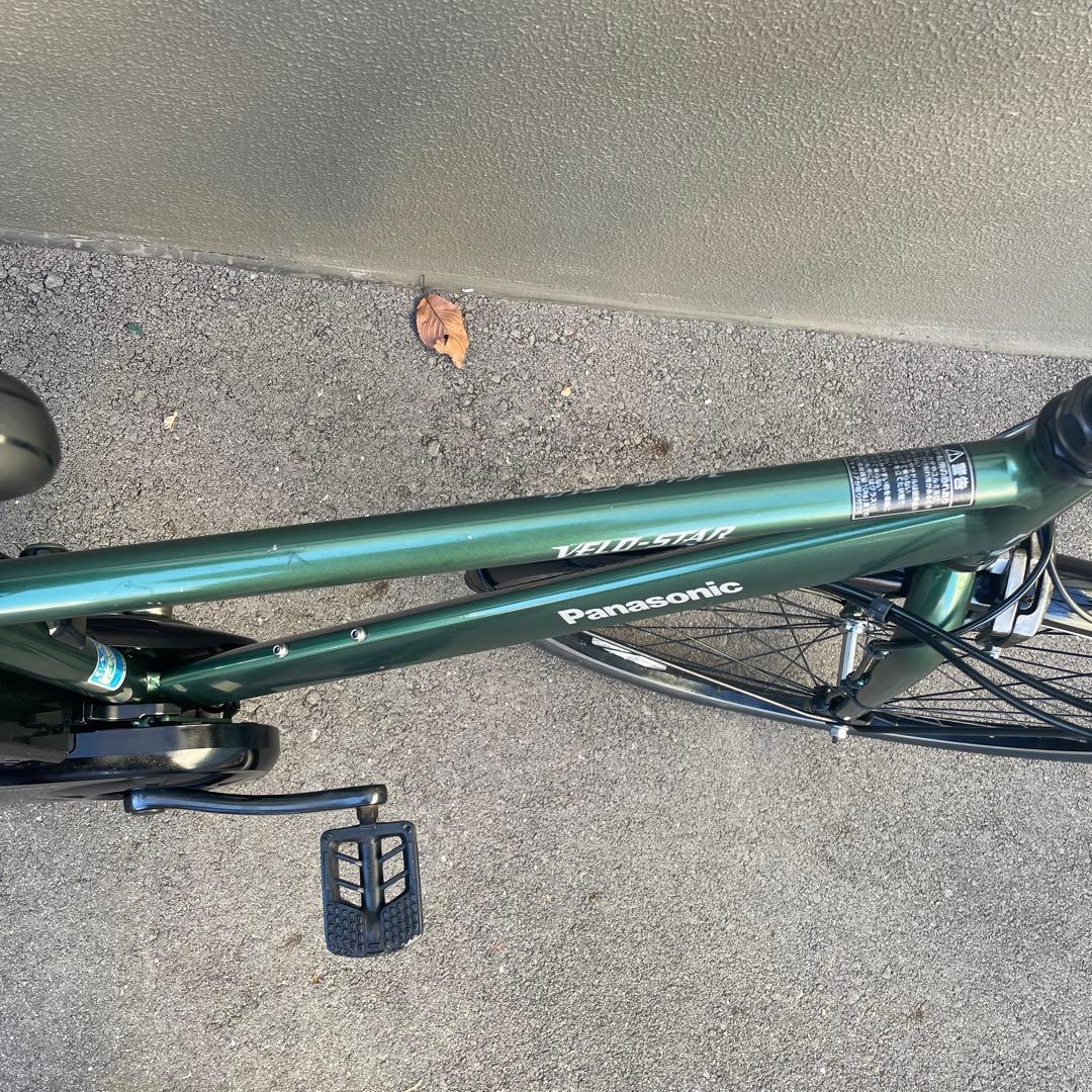 パナソニック新型電動アシスト自転車スポーツ型 グリーン