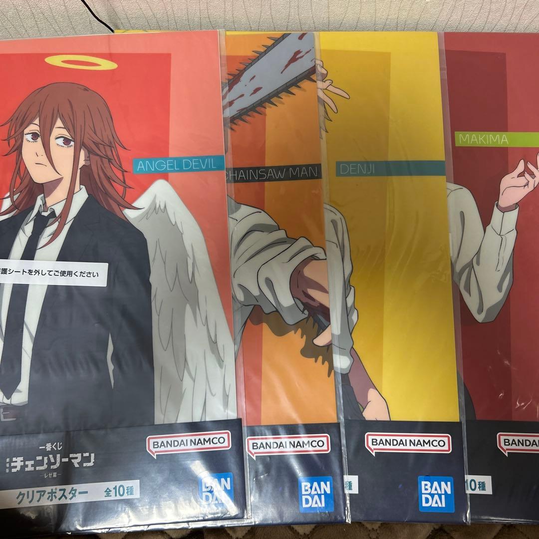 一番くじ　チェンソーマン クリアポスター セミコンプリート