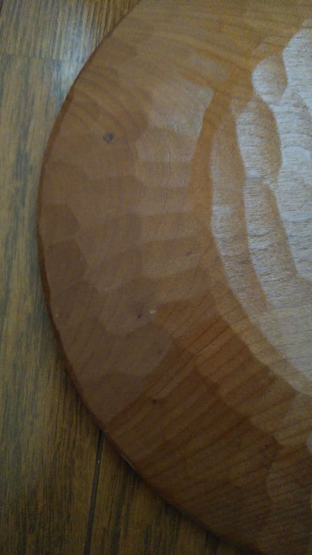 アイヌ アイヌ文様 イタ 着物柄 丸盆 木彫り 民芸