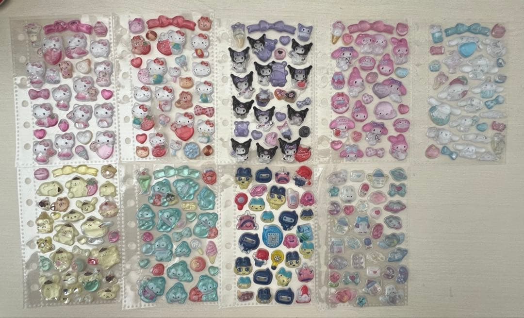 シール帳　完成品