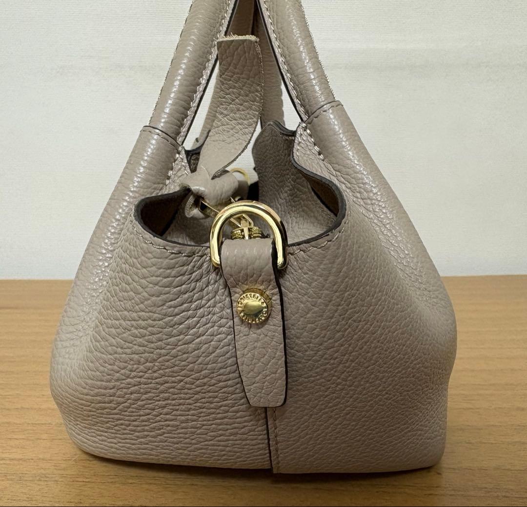 LORISTELLA ロリステッラ　AMBRA ショルダーバッグ グレージュ