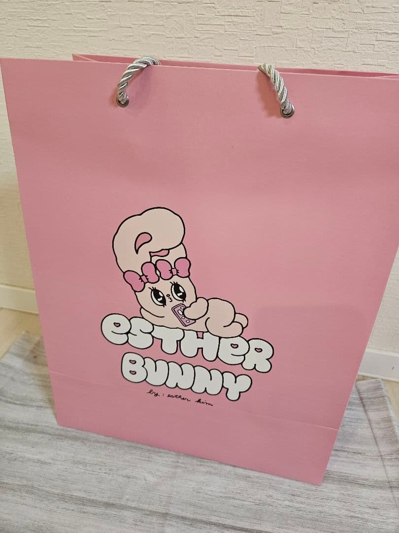 Esther Bunny ウサギペンライトポーチ&ボアトレカケース新品未使用