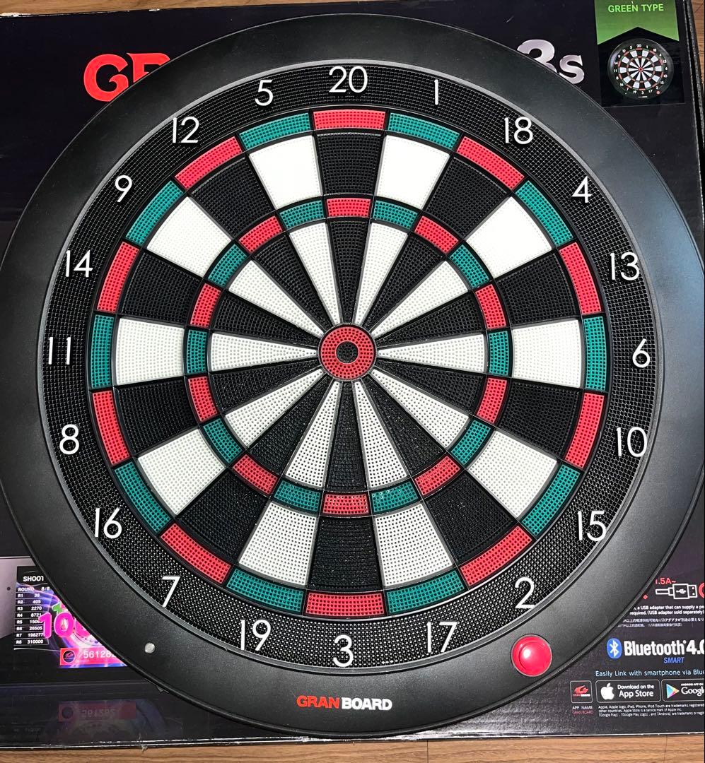 GRAN BOARD 3s グリーンタイプ ダーツボード