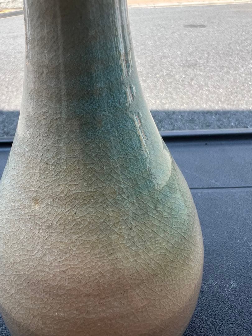 花瓶 花器 一輪挿し 花入 御砂焼 民藝 茶道具 骨董 アンティーク JAPAN