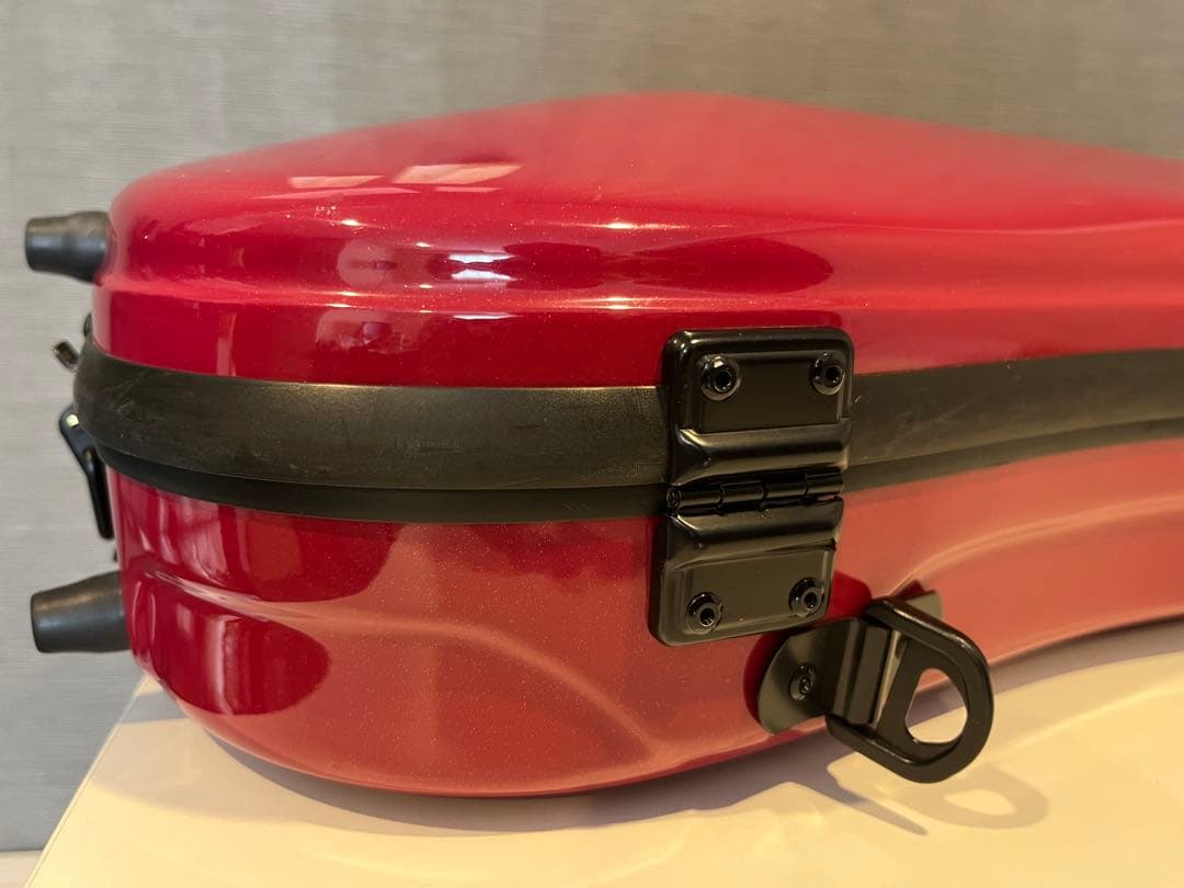 東洋楽器　バイオリンケース　プリュームファイバー　プラチナワイン