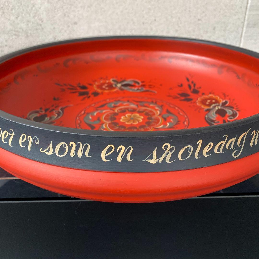 トールペイント(ローズマリング)ボウル大