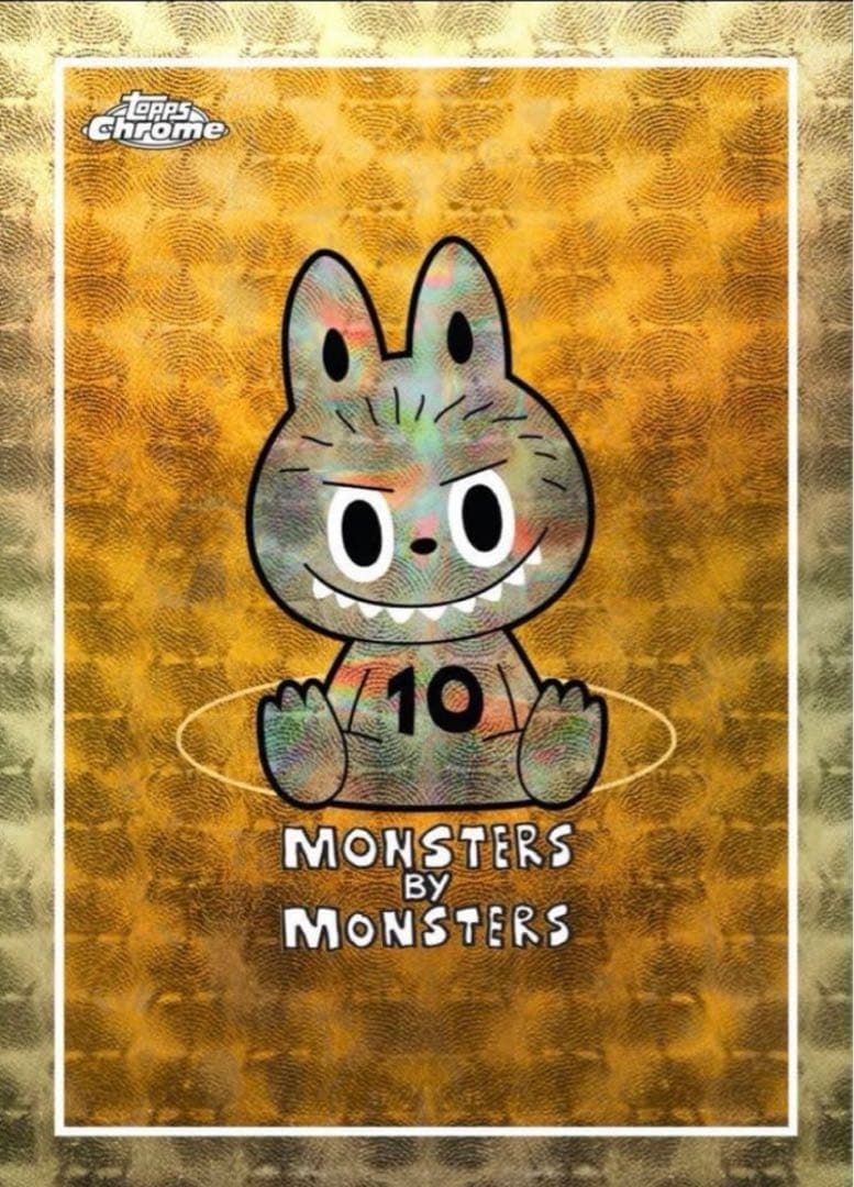 topps chrome labubu ラブブ トレカ 新品未開封1箱