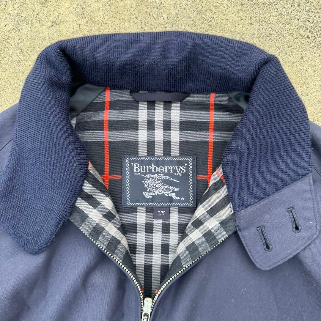 【美品】Burberry bomber jacket ハリントンジャケット 短丈
