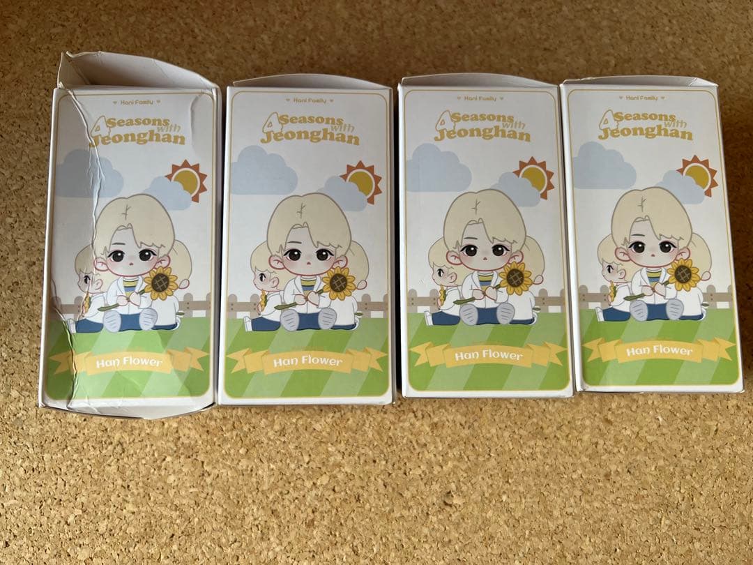 SEVENTEEN ジョンハン フィギュア 4個 セット