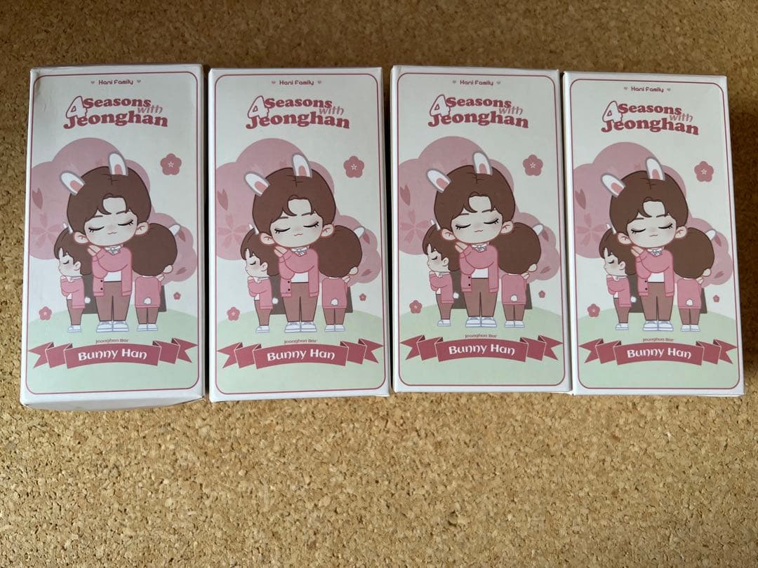 SEVENTEEN ジョンハン フィギュア 4個 セット