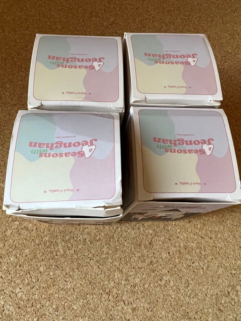 SEVENTEEN ジョンハン フィギュア 4個 セット