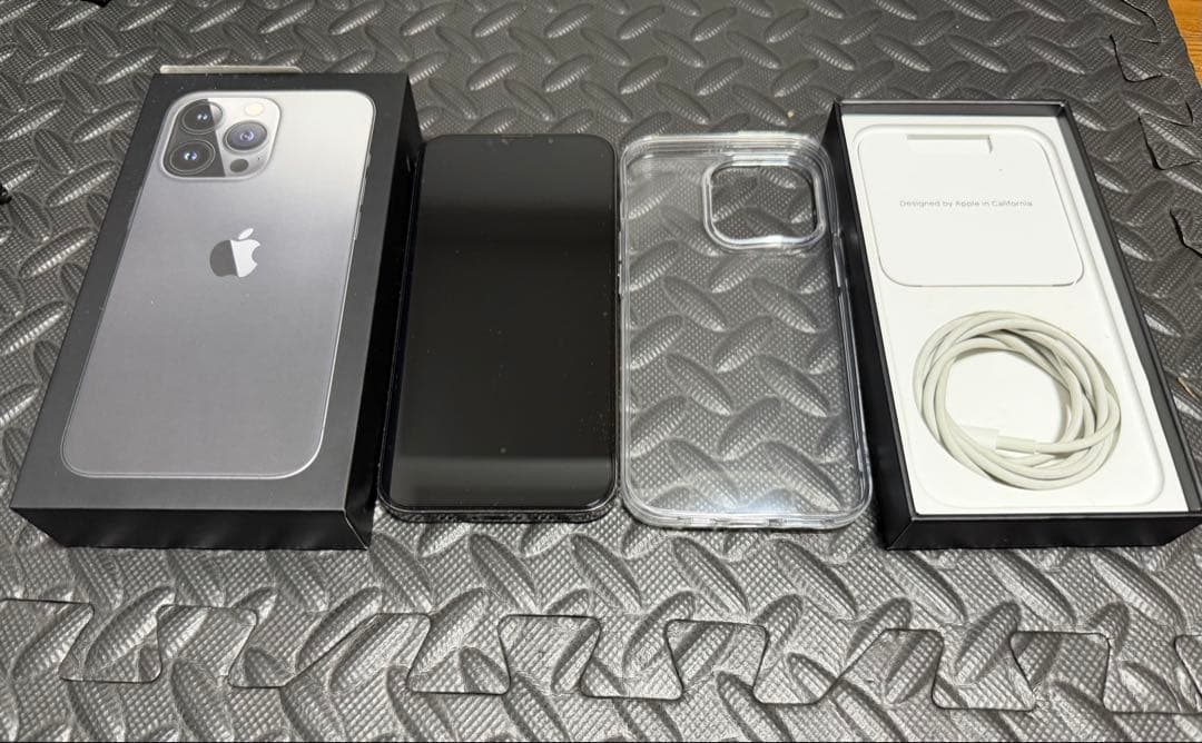 【美品】iPhone 13 Pro グラファイト/SIMフリー/256GB