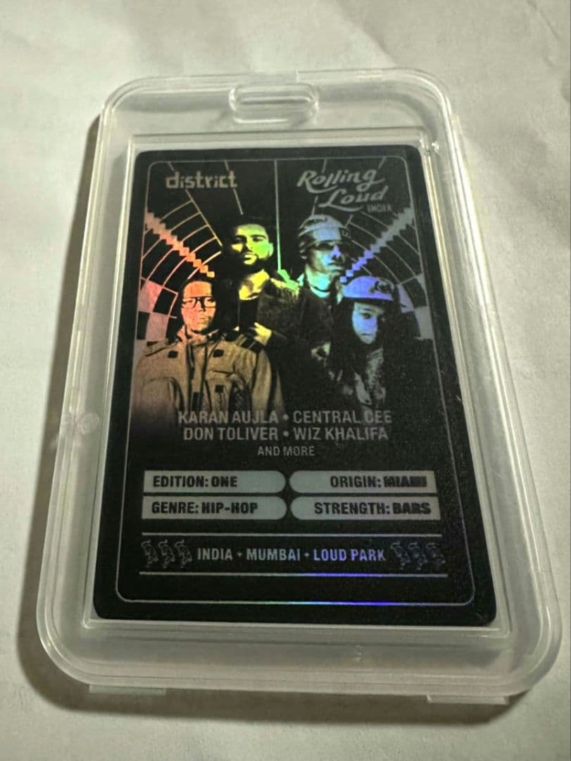 ローリングラウド　レア　トレカ　セントラルシー　インド