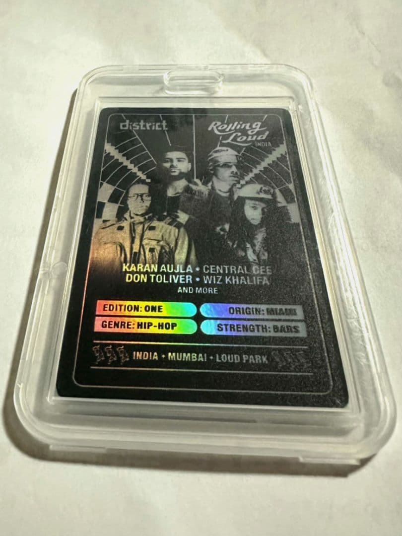 ローリングラウド　レア　トレカ　セントラルシー　インド