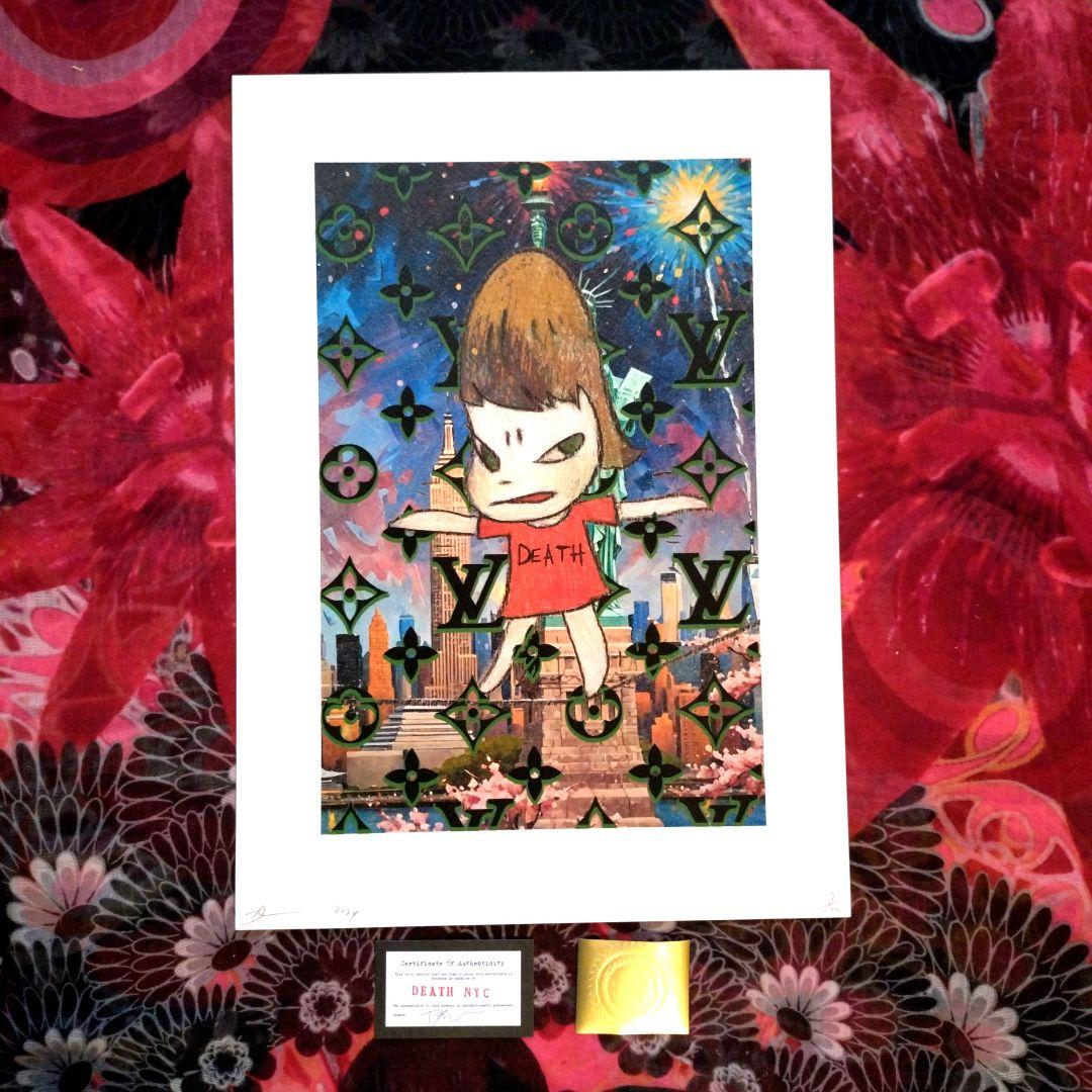 death nyc 世界限定100枚　奈良美智　ニューヨーク　ヴィトン