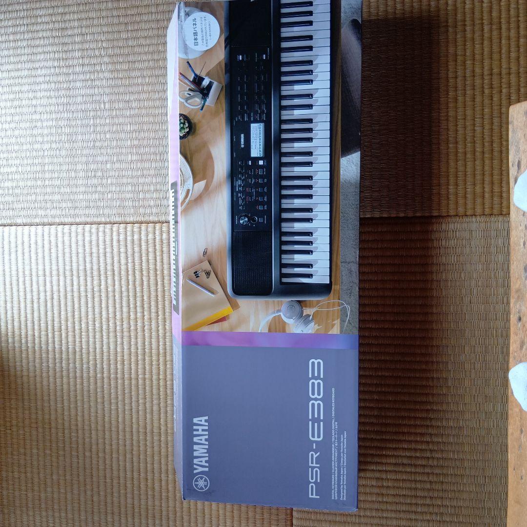 YAMAHA PSR-E383 デジタルキーボード61鍵盤