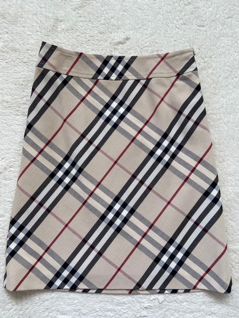 ☆美品☆BURBERRY バーバリーブルーレーベル　チェック柄　スカート☆