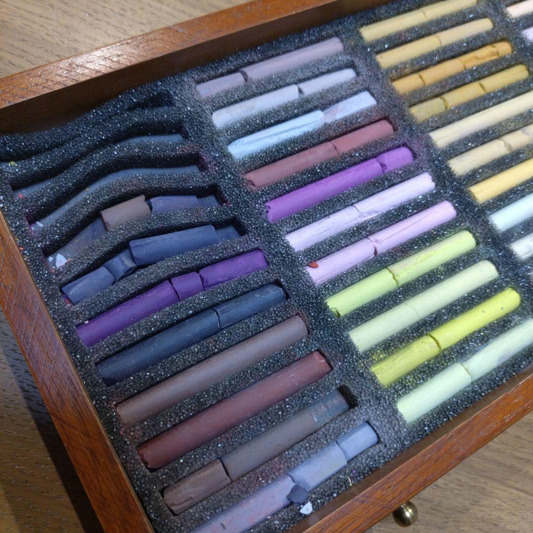 DALER-ROWNEY ラウニー パステル 木箱 訳あり