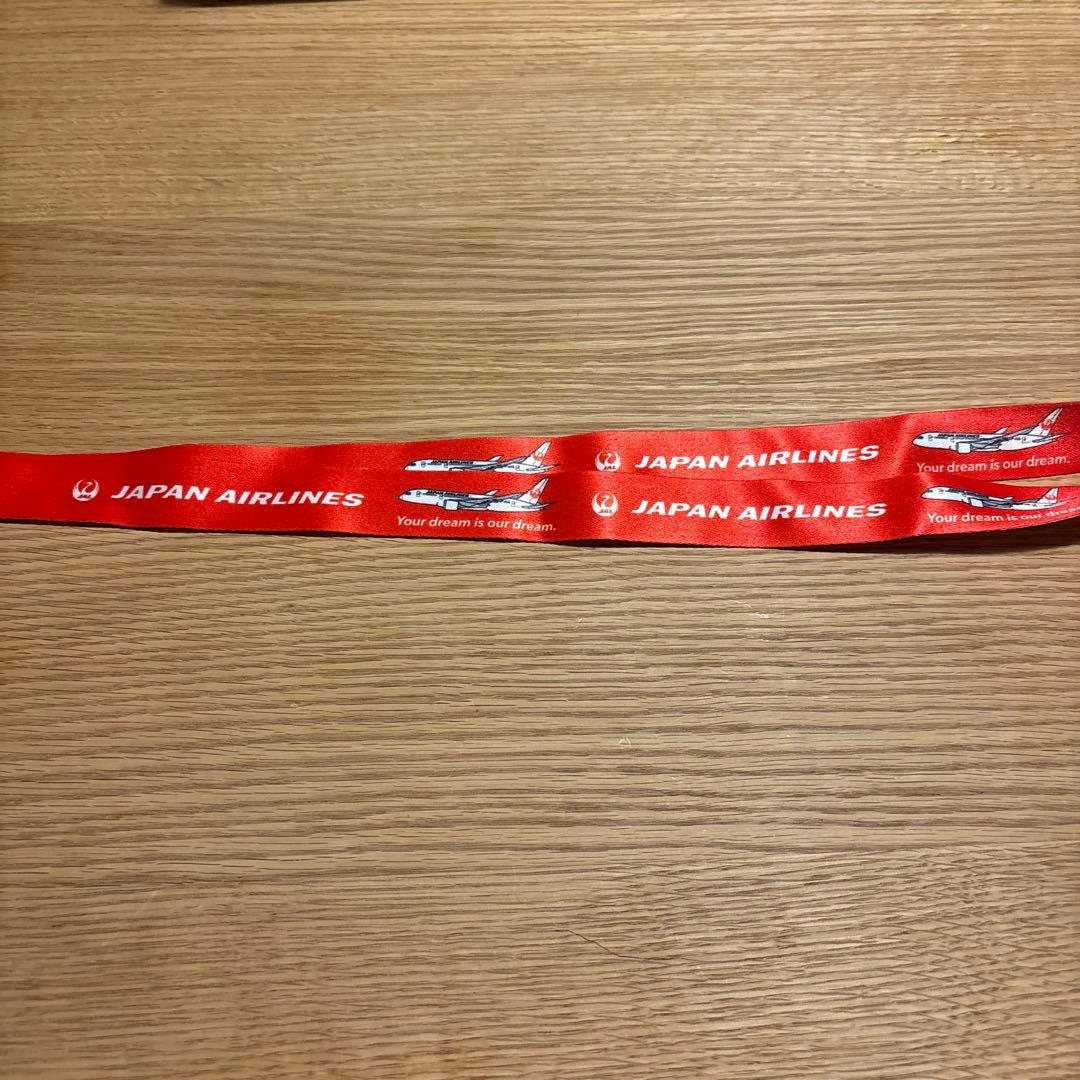 【記念品】JAL 787 ネックストラップ