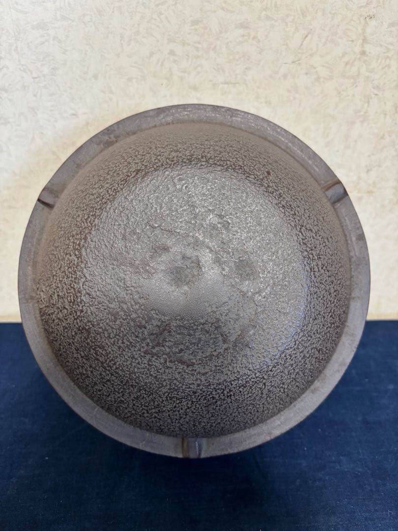 風炉 茶釜 電熱器 人間国宝高橋敬典造 金谷浄雲 唐銅鬼面 南鐐摘 敷板 茶道具