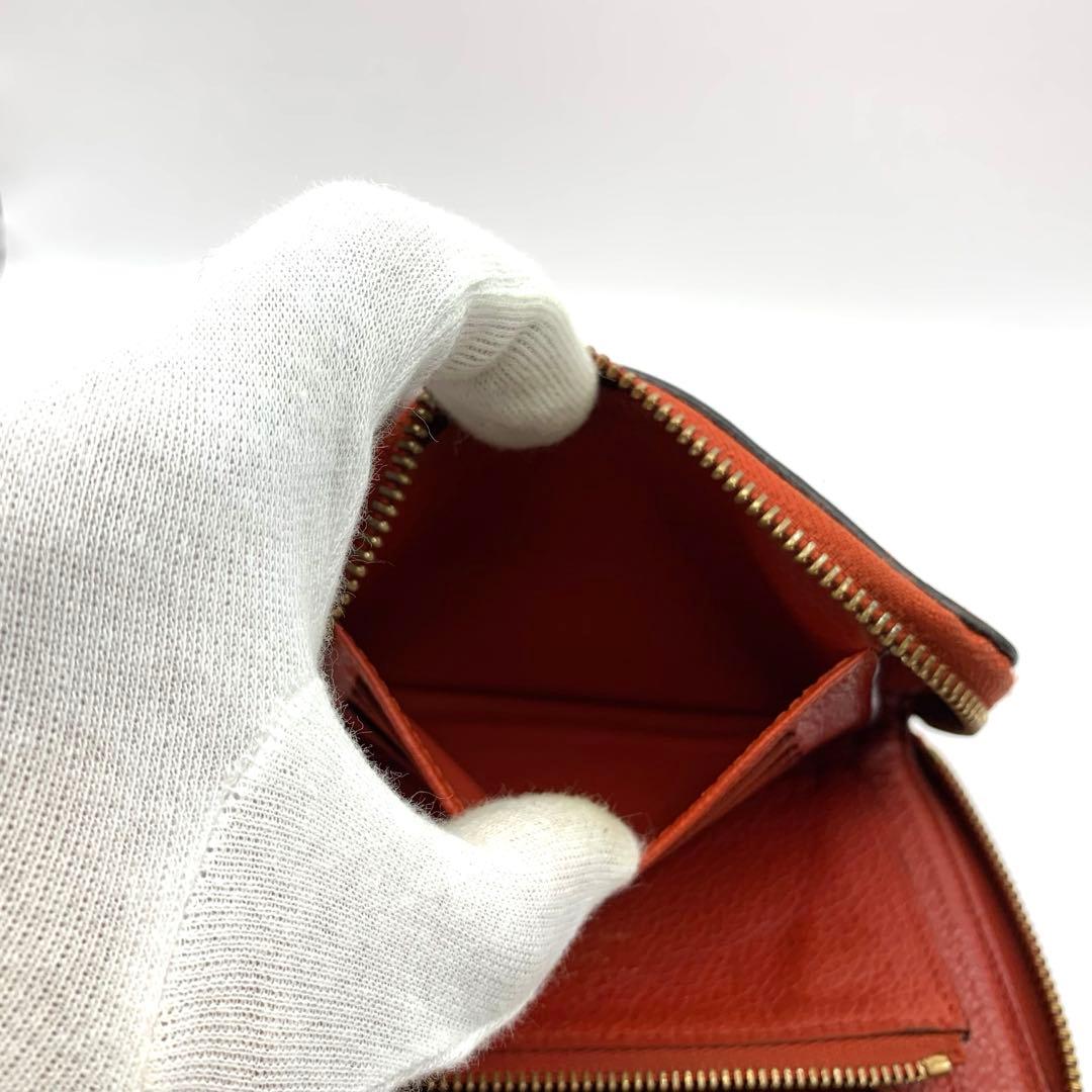 ルイヴィトン アンプラント ジッピーウォレット ラウンドファスナー 折り財布 革