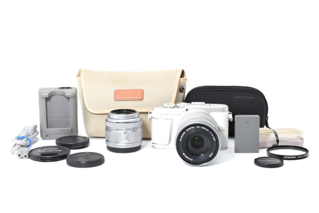 【超美品】OLYMPUS PEN E-PL9 EZ ダブルズームキット