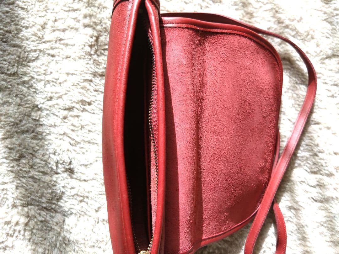 オールドコーチ ショルダーバッグ　レッド