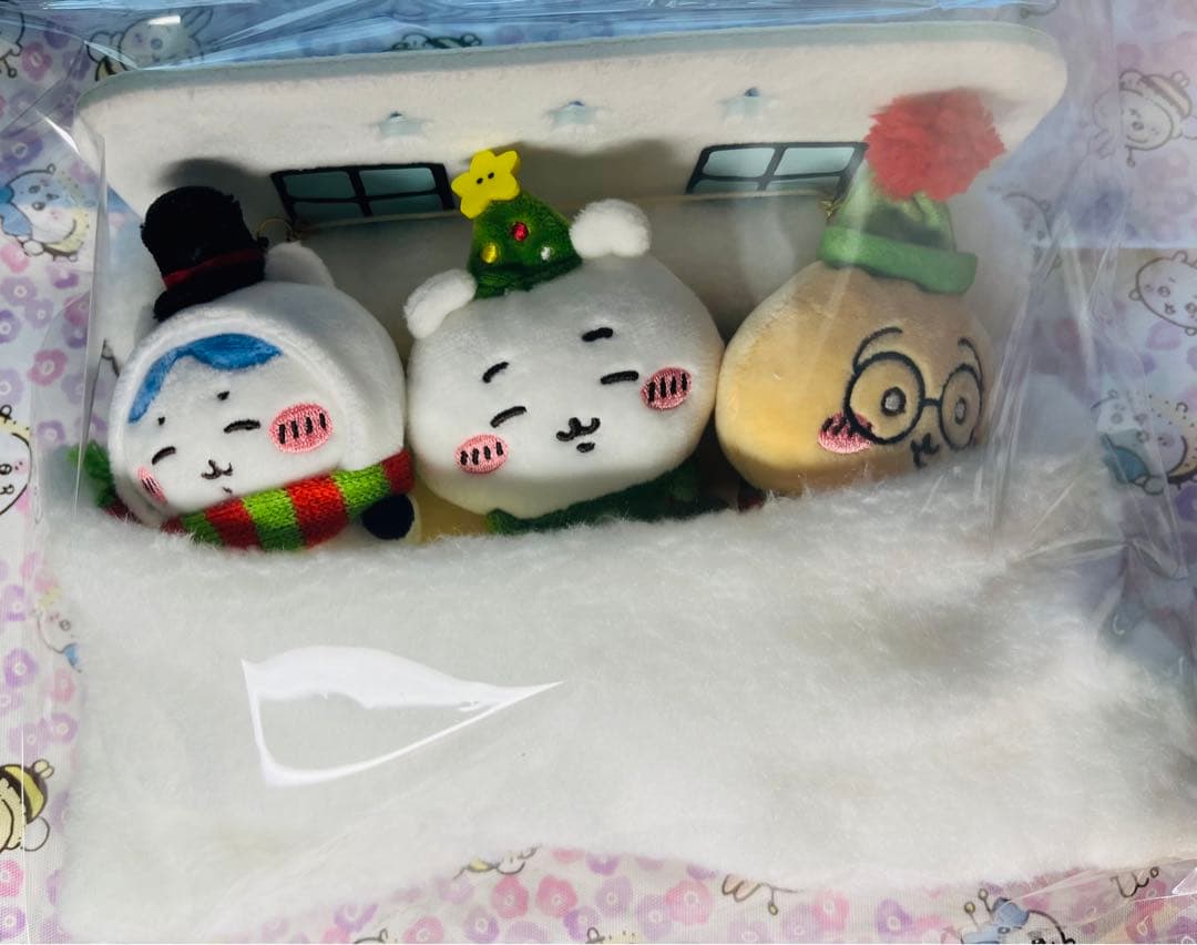ちいかわ クリスマス ハッピーホリデーなマスコットなど 12点まとめ売り