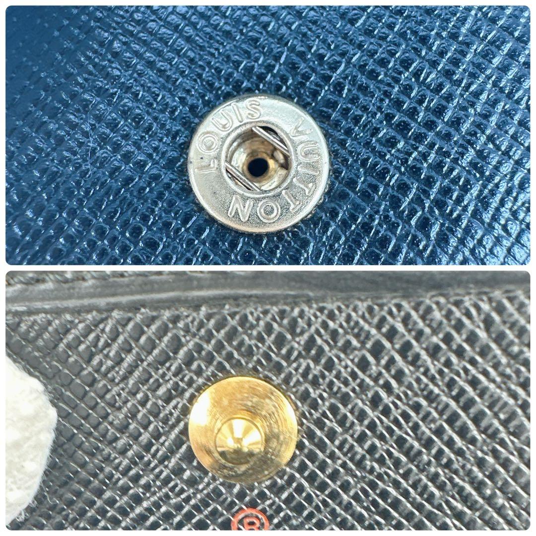 超美品　ルイヴィトン　ポルトモネ　ボワット　ケース　黒　ブラック