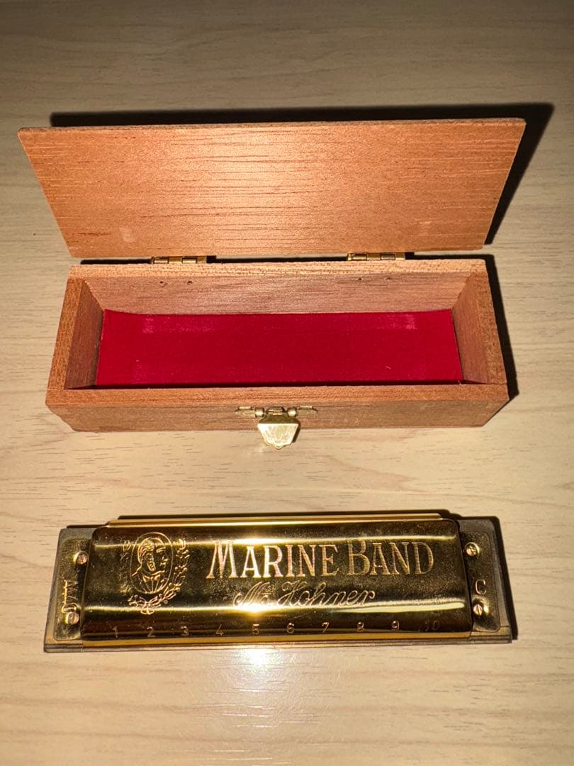 Hohner Marine Band ミニハーモニカ ブルースハープ 未使用品