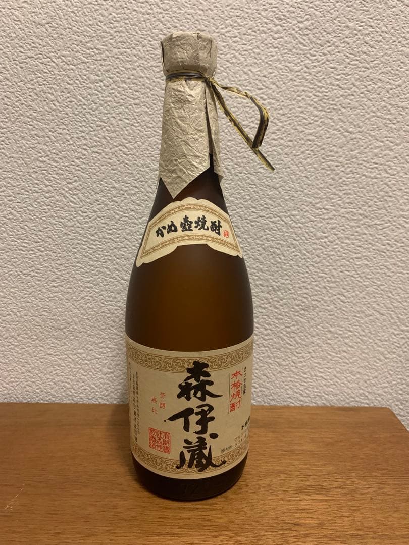森伊蔵 未開栓 芋焼酎 かめ壺焼酎 本格焼酎 JAL機内７２０ml ２５度